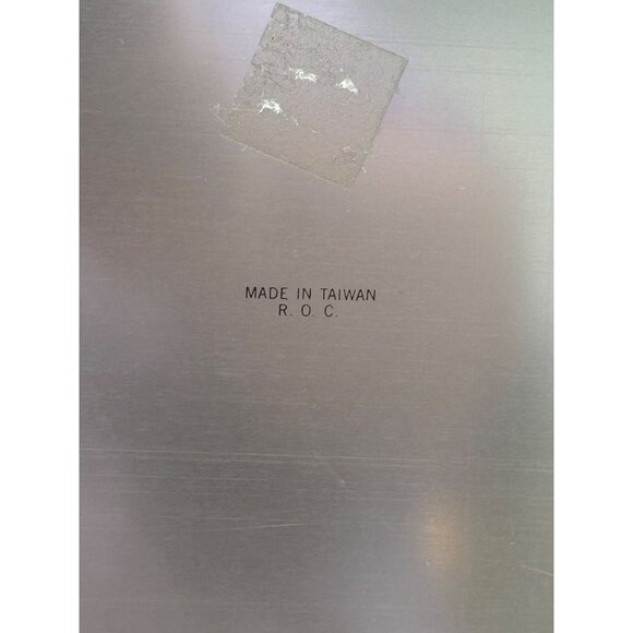 Vintage Round Christmas Decorative Metal Cookie Tray Christmas Tree Family Red - Picture 4 of 4